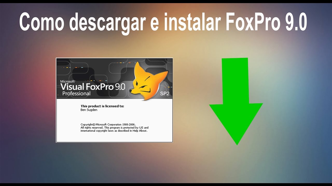 visual foxpro 6 download
